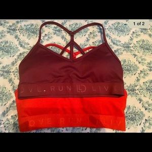 Sports bra set live love dream LLD